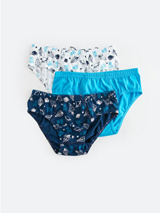 Navy Printed