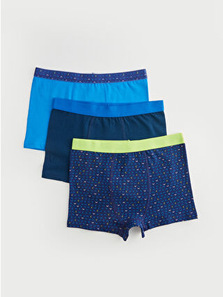 Navy Printed