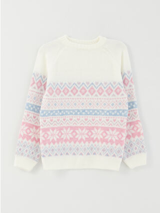 Ecru Jacquard