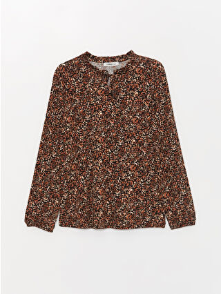 Brown Printed