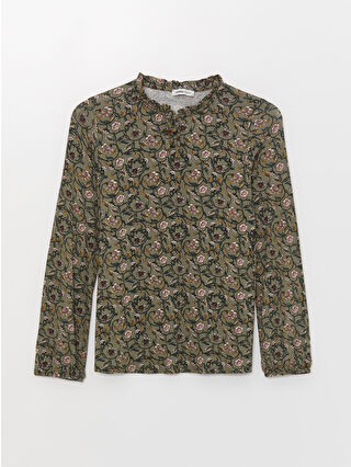 Khaki Printed