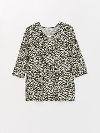 Nane Yeşili Baskılı