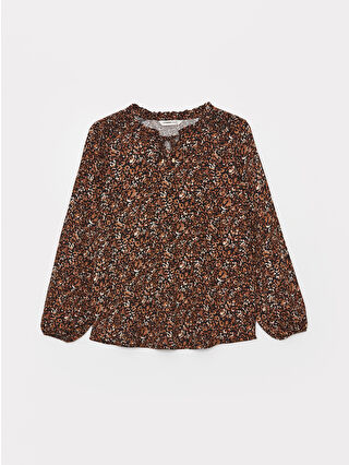Brown Printed