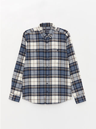 Indigo Checked