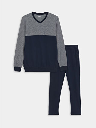 Navy Striped