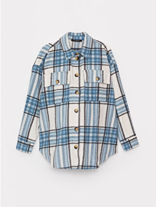 Blue Checked