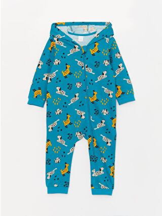 Dark Turquoise Printed