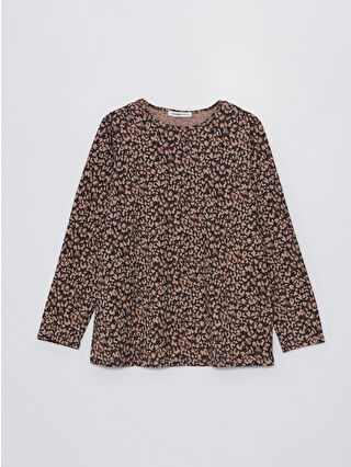 Brown Printed