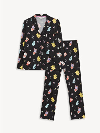 Black Printed