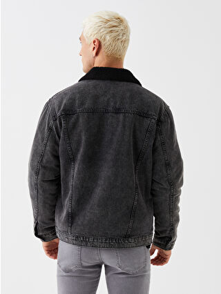 ［L］OVY Black Washed 2nd Denim Jacket Japan Black Washed 2nd Type Heavy Oz Denim Jacket | OVY