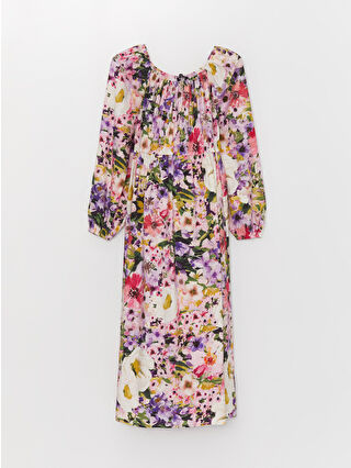 لون وردي داكن مطبوع