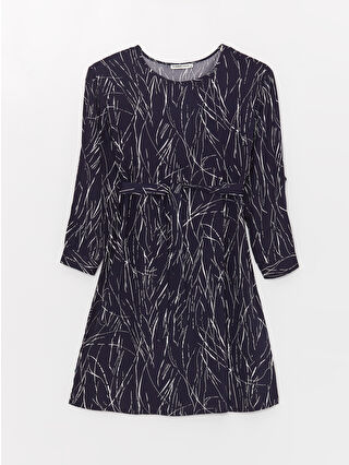 Navy Printed