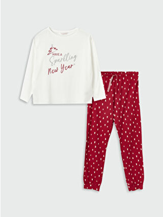 Light Bordeaux Printed