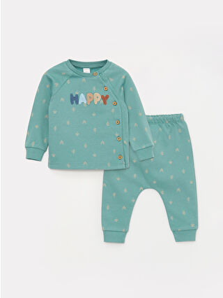 Nane Yeşili Baskılı