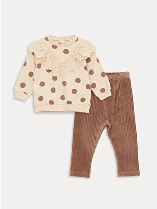 Light Beige Printed