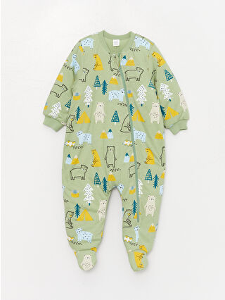 Mat Yeşil Baskılı