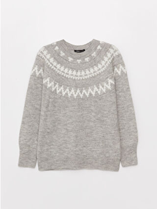 Grey Jacquard