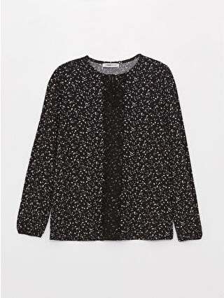 لون فانيلا مطبوع