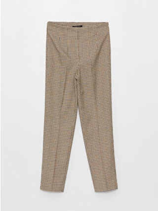 Beige Checked