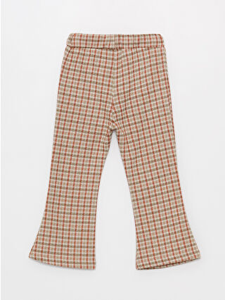 Açık Kahverengi Ekoseli