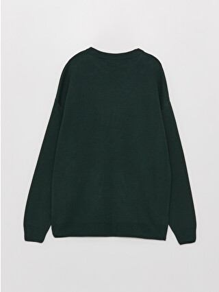 XSIDE Crew Neck Long Sleeve Men's Tricot Sweater - W3CP76Z8-S8F