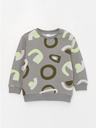 Grey Printed
