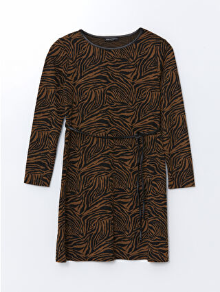 Brown Printed