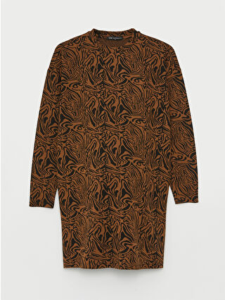 Brown Printed