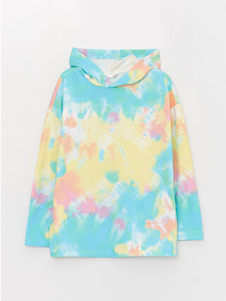 لون باستيل برتقالي مطبوع