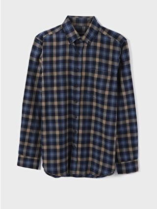 Navy Checked