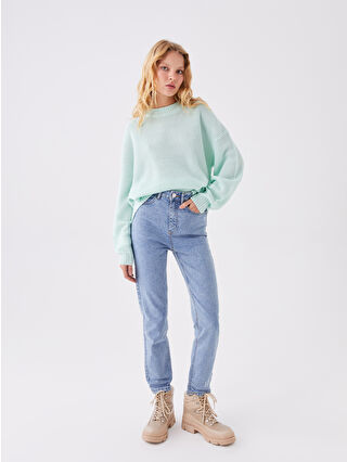 格安saleスタート ボ XSIDE High Waist Slim Mom Women's Jeans -W3G026Z8-S54 - LC スカート