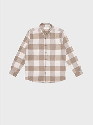 Beige Checked