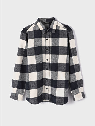 Blue Checked