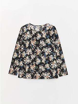 لون فانيلا مطبوع