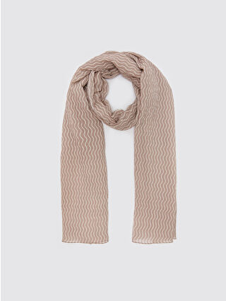 Açık Kahverengi Baskılı