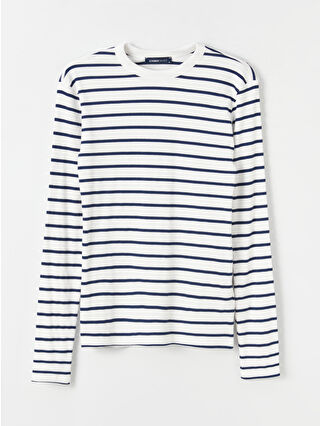 Navy Striped