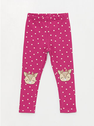 Açık Mor Baskılı