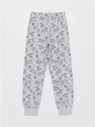 Gri Melanj Baskılı