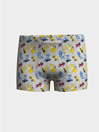 Gri Melanj Baskılı