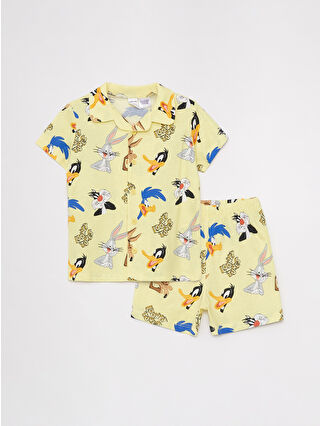 Yellow Printed