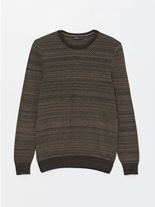 Brown Jacquard