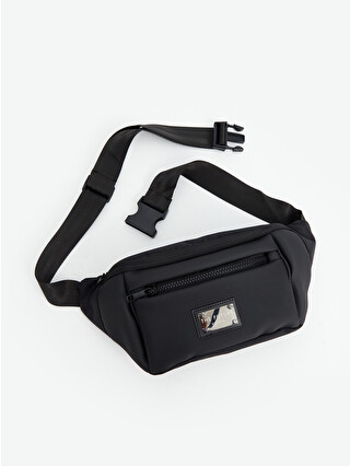 LCW ACCESSORIES Siyah Ayarlanabilir Askılı Erkek Bel Çantası