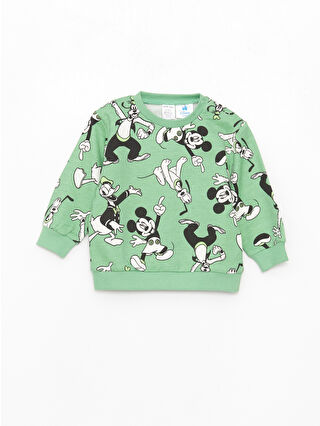 Pastel Green Printed