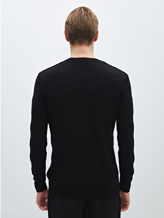 LCW Vision Crew Neck Long Sleeve Men's Tricot Sweater - S41261Z8