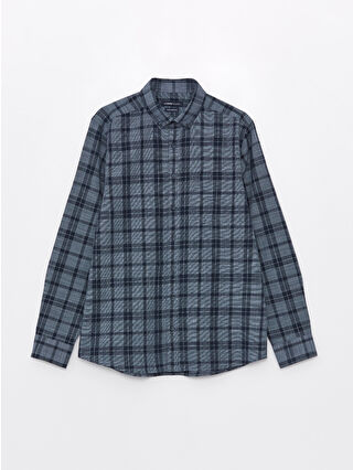 Dark Navy Checked