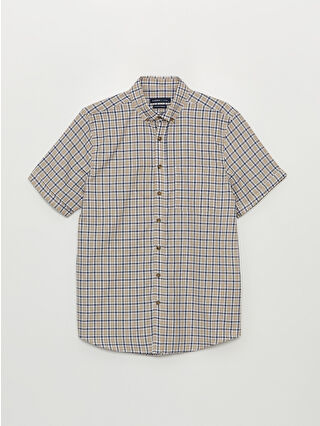 Beige Checked