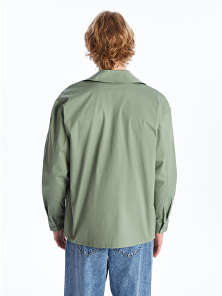 XSIDE Relaxed Fit Long Sleeve Men's Shirt Jacket - S41456Z8-VKA