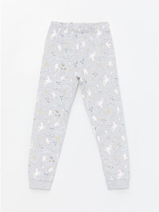 Gri Melanj Baskılı