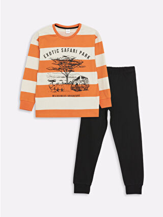 Dull Orange Printed