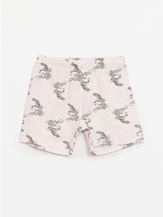 Açık Pembe Baskılı